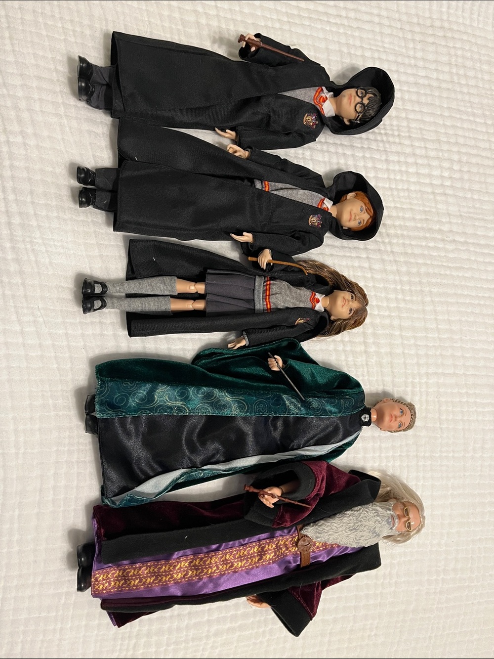 Mattel Wizard School Doll Set - 5 Harry Potter Jointed Figures